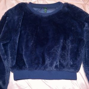 Fur Sweatshirt